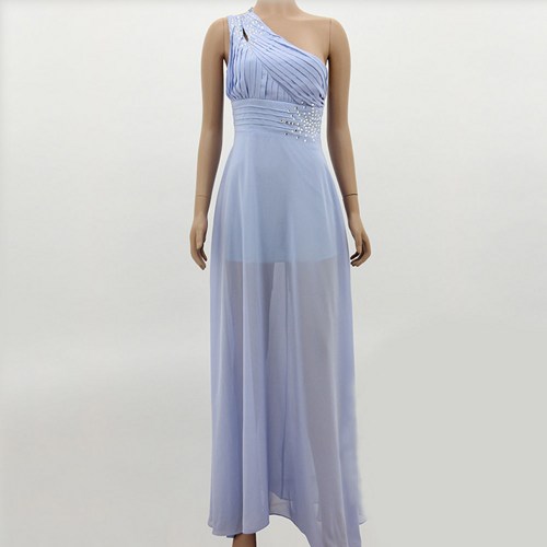 Chiffon Long Bridesmaid Evening Party Cocktail Formal Prom Ball Gown