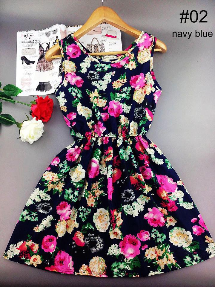 Floral Dress On Luulla 2593