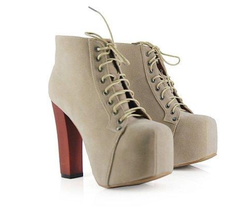 platform heels for work